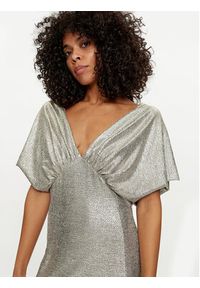 LOLA CASADEMUNT Sukienka wieczorowa MS2416014 Złoty Regular Fit. Kolor: złoty. Materiał: syntetyk. Styl: wizytowy #4