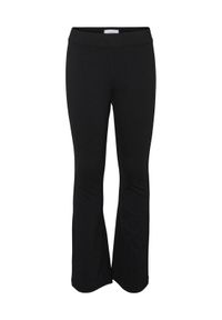 Vero Moda Girl Spodnie dresowe Kamma 10273007 Czarny Regular Fit. Kolor: czarny. Materiał: dresówka, wiskoza