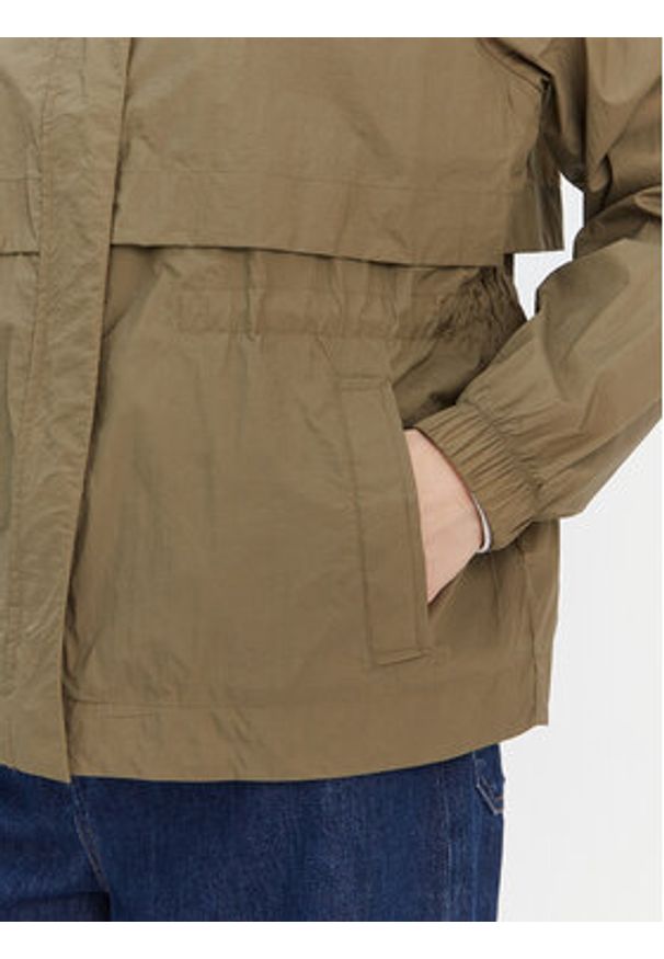 TOMMY HILFIGER - Tommy Hilfiger Wiatrówka WW0WW46444 Khaki Relaxed Fit. Kolor: brązowy. Materiał: syntetyk