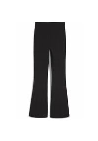 Puma - Damskie rozkloszowane legginsy HER z wysokim stanem PUMA Black. Stan: podwyższony. Kolor: czarny. Sport: fitness