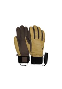 Rękawice narciarskie Reusch Highland R-Tex® XT. Kolor: beżowy, wielokolorowy, brązowy. Sezon: zima. Sport: narciarstwo #1