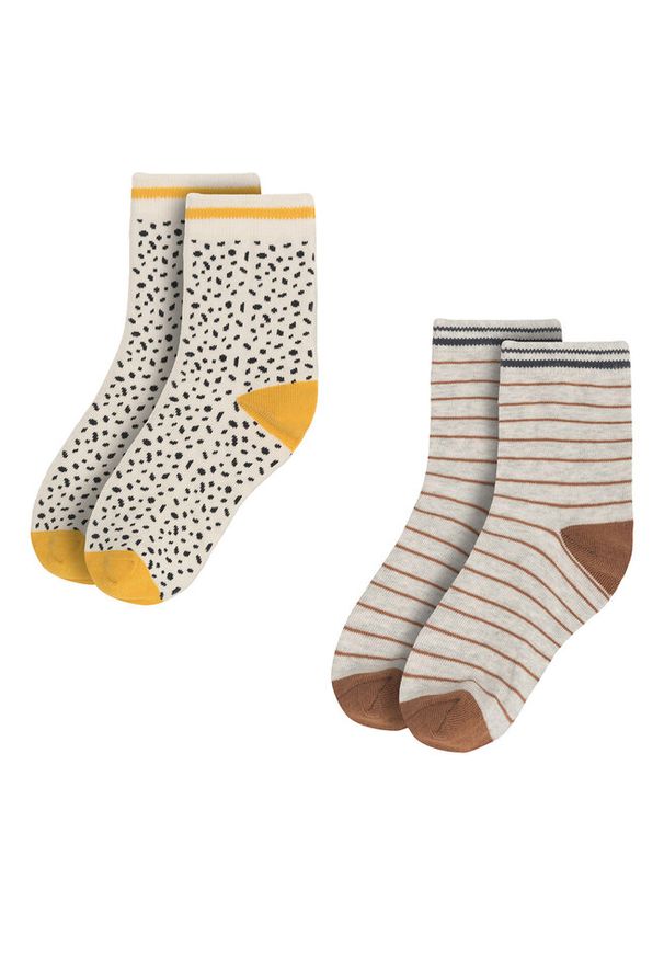 Skarpety długie Nelli Blu. Kolor: brązowy