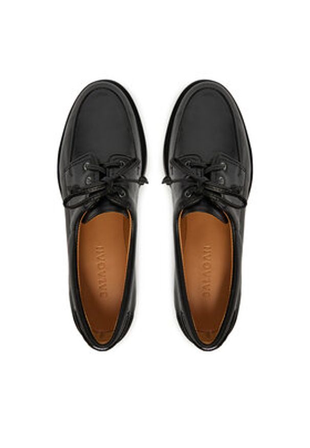 BALAGAN - Balagan Półbuty Yacht Czarny. Kolor: czarny. Materiał: skóra