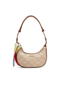 Liu Jo Torebka S Crossbody AA5089 E0086 Beżowy. Kolor: beżowy. Materiał: skórzane