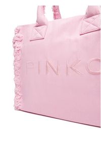 Pinko - PINKO Torebka Beach Shopping PE 25 PLTT 100782 A1WQ Różowy. Kolor: różowy #4