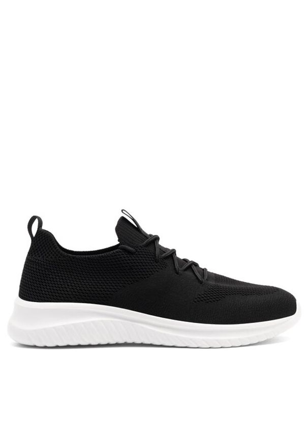 Sprandi Sneakersy FLEXI MP-S23R241A-8 Czarny. Kolor: czarny. Materiał: materiał