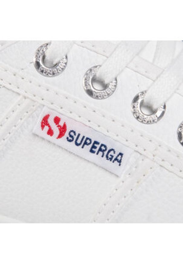 Superga Tenisówki 2750 Efglu S009VH0 Biały. Kolor: biały. Materiał: skóra
