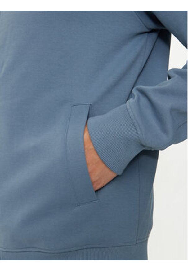 Calvin Klein Jeans Bluza Textured J30J326620 Niebieski Regular Fit. Kolor: niebieski. Materiał: syntetyk