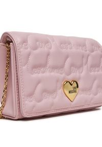 Love Moschino - LOVE MOSCHINO Torebka JC4128PP1LLJ0600 Różowy. Kolor: różowy. Materiał: skórzane #5