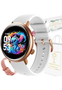 Zegarek SMARTWATCH KOMUNIA Rubicon RNCF29 z dwoma paskami. Rodzaj zegarka: smartwatch