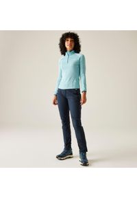 Regatta - Spodnie damskie trekkingowe Mountain Winter. Kolor: niebieski. Materiał: tkanina, materiał. Sezon: zima, lato. Sport: turystyka piesza #1