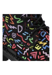 Kolorowe Botki Artiker Stylowe Obuwie Damskie Premium. Okazja: na co dzień. Materiał: jeans, materiał. Wzór: kolorowy. Styl: elegancki #7