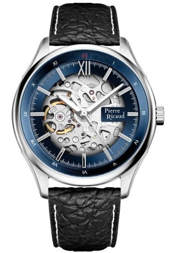 Zegarek męski Pierre Ricaud P60059.5265A czarny. Kolor: czarny