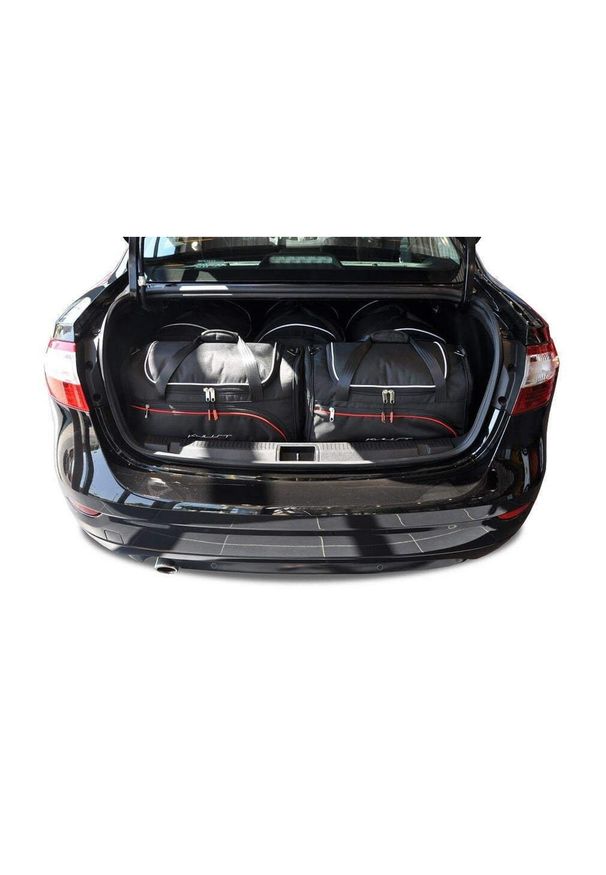 KJUST - Torby Do Bagażnika Renault Fluence Limousine 2009-2016 5Szt Kjust. Kolor: czarny. Styl: sportowy