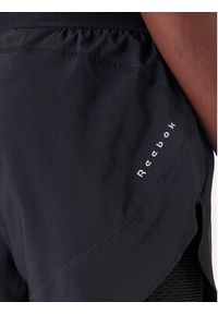 Reebok Szorty sportowe Running 100075412 Czarny Regular Fit. Kolor: czarny. Materiał: syntetyk. Sport: bieganie