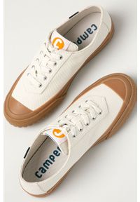 Camper - Tenisówki Camaleon. Nosek buta: okrągły. Zapięcie: sznurówki. Kolor: biały. Materiał: guma #5