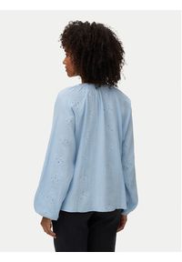 Vero Moda Bluzka Natali 10342739 Niebieski jasny Regular Fit. Kolor: niebieski. Materiał: bawełna #2