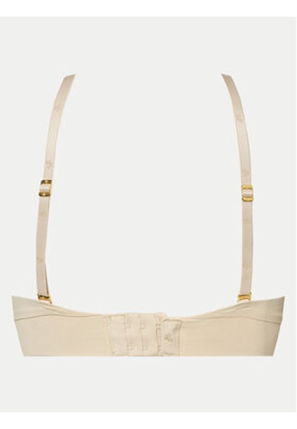 Lauren Ralph Lauren - LAUREN RALPH LAUREN Biustonosz top 4L0079 Beżowy. Kolor: beżowy. Materiał: syntetyk