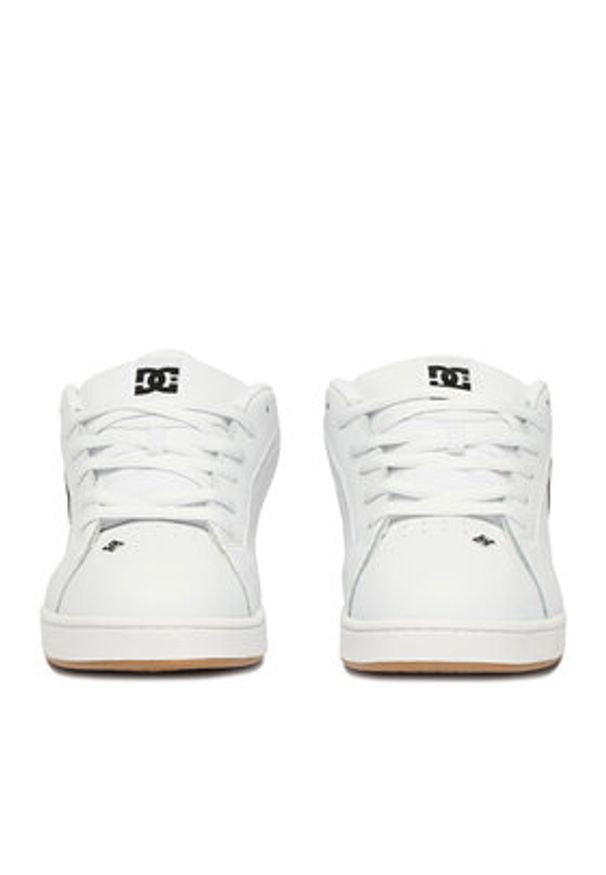 DC Shoes Sneakersy EO-NET DC01774113 Biały. Kolor: biały. Materiał: skóra