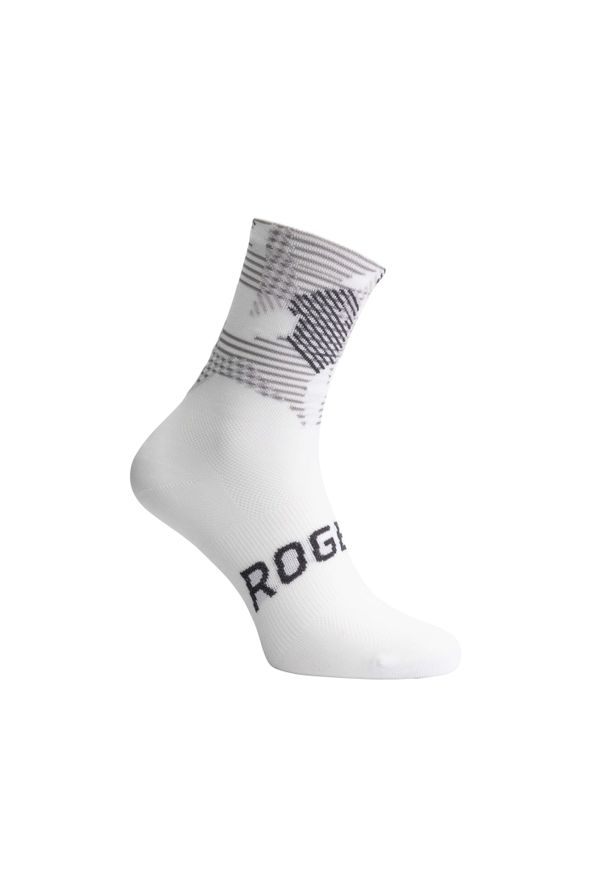 ROGELLI - Skarpetki rowerowe Rogelli CAMO, funkcyjne. Kolor: wielokolorowy, szary, biały. Sport: kolarstwo