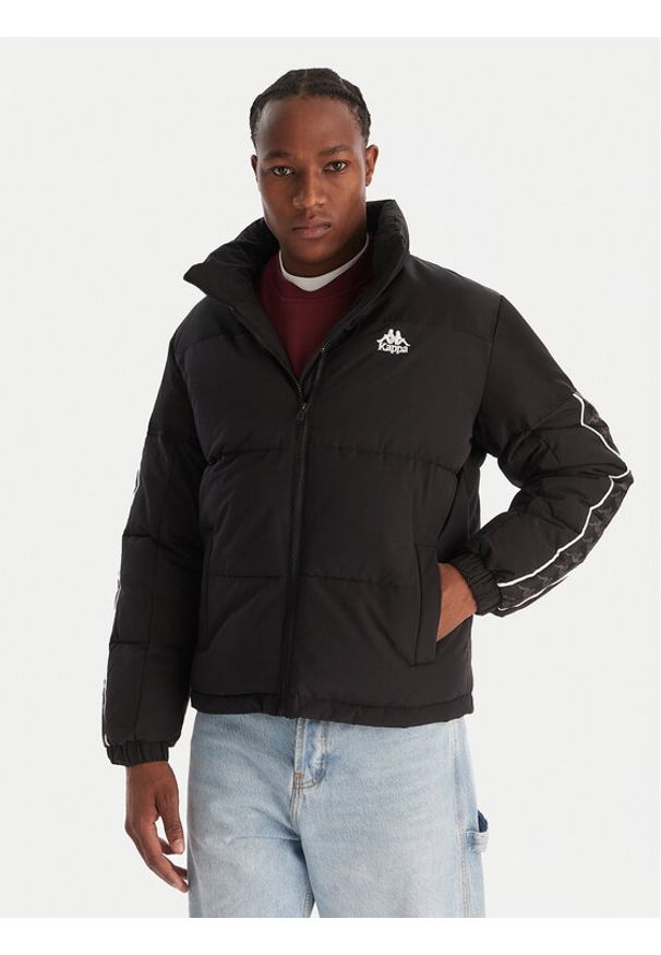 Kappa Kurtka zimowa Onrel 32222XW Czarny Comfort Fit. Kolor: czarny. Materiał: bawełna, syntetyk. Sezon: zima