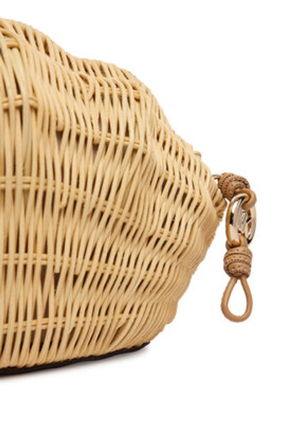 MICHAEL Michael Kors Torebka Shelly 30S6G16C5W Beżowy. Kolor: beżowy