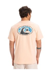 Quiksilver - Koszulka z krótkim rękawem dla Mężczyzn EV FLOWER CHAOS Różowy. Kolor: wielokolorowy, różowy, pomarańczowy. Materiał: bawełna, materiał. Długość rękawa: krótki rękaw. Długość: krótkie. Wzór: nadruk #2