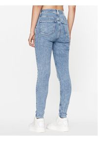 Calvin Klein Jeans Jeansy J20J221769 Granatowy Super Skinny Fit. Kolor: niebieski