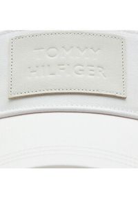 TOMMY HILFIGER - Tommy Hilfiger Daszek Tommy Coast Visor AW0AW14799 Biały. Kolor: biały. Materiał: bawełna, materiał