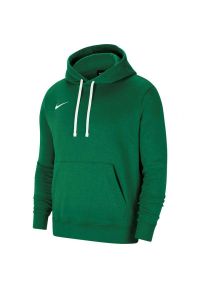 Nike - Damska Bluza Z Kapturem Park 20. Typ kołnierza: kaptur. Kolor: zielony