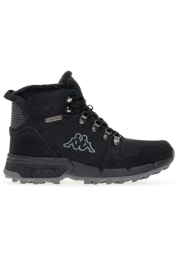 Buty Kappa Cook II 243366-1116 - czarne. Kolor: czarny. Materiał: futro, materiał, syntetyk, guma. Szerokość cholewki: normalna. Sezon: zima