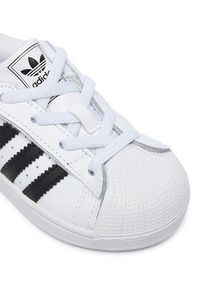 Adidas - adidas Sneakersy Superstar II Elastic Lace JH9984 Biały. Kolor: biały. Materiał: skóra. Model: Adidas Superstar #3