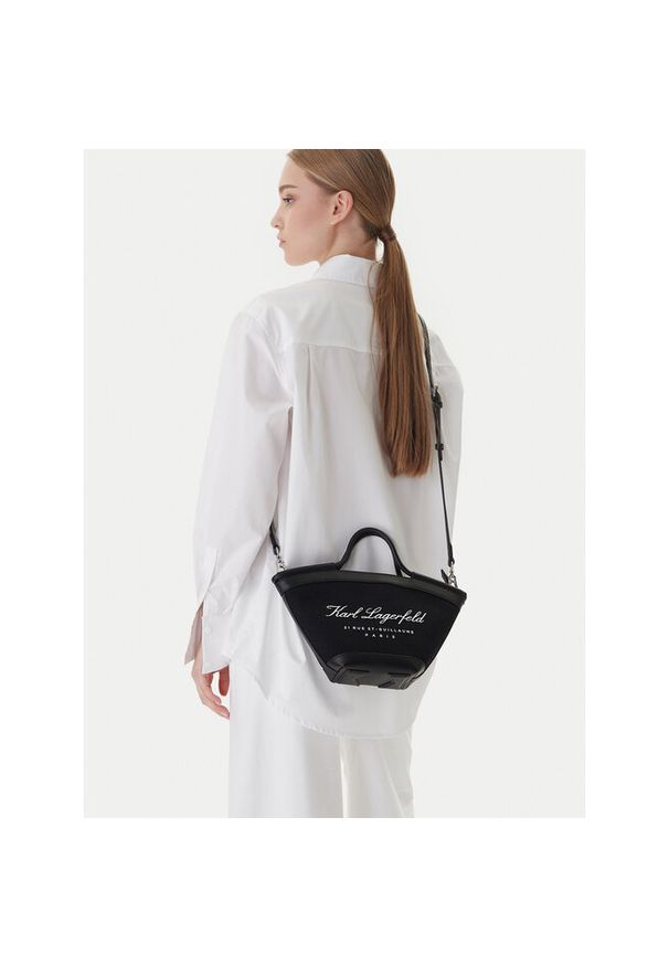 Karl Lagerfeld - Torebka KARL LAGERFELD. Kolor: czarny