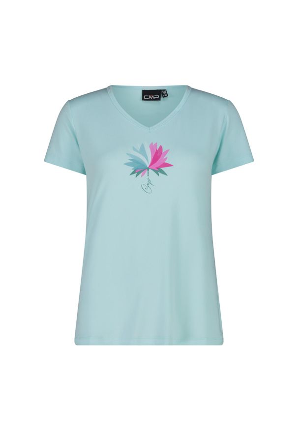 Koszulka damska turystyczna CMP 31T8466. Kolor: niebieski. Sport: turystyka piesza