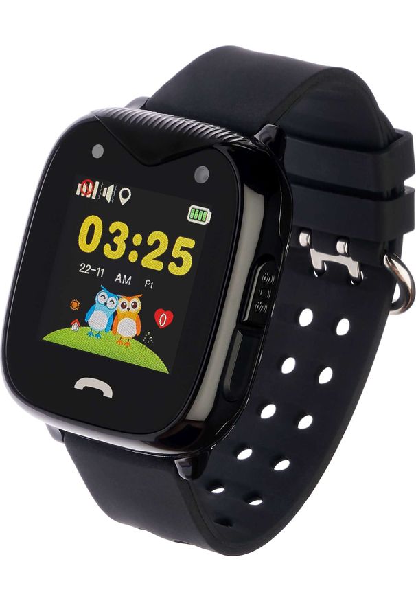 Czarny zegarek Garett Electronics smartwatch
