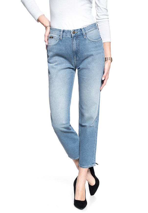 Lee - SPODNIE DAMSKIE LEE REGULAR STRAIGHT 90'S CAROL WORN CALLIE L30JGAZM 112106462
