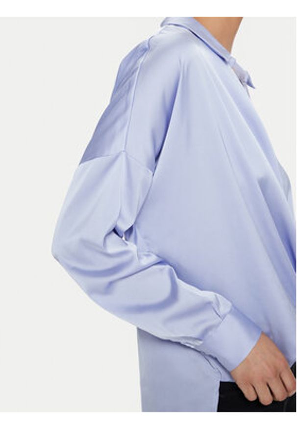Imperial Koszula CJF4HDG Fioletowy Relaxed Fit. Kolor: fioletowy. Materiał: syntetyk