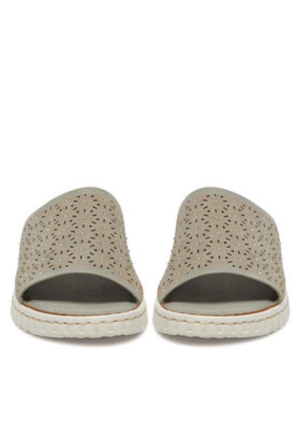 Go Soft Klapki LA3J9143-4 Szary. Kolor: szary. Materiał: materiał, syntetyk