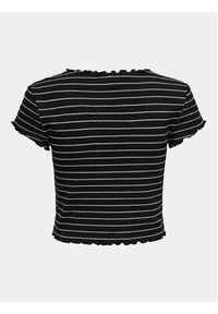 only - ONLY T-Shirt Anits 15253651 Czarny Regular Fit. Kolor: czarny. Materiał: syntetyk #3