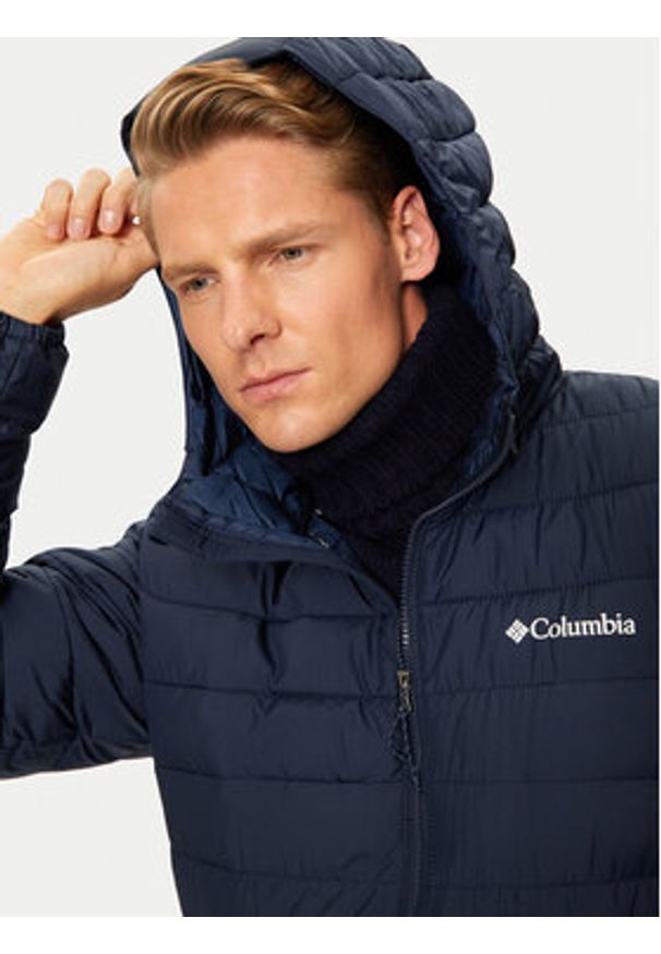 columbia - Columbia Kurtka zimowa Powder Lite™ II 2086944 Granatowy Regular Fit. Kolor: niebieski. Materiał: syntetyk. Sezon: zima