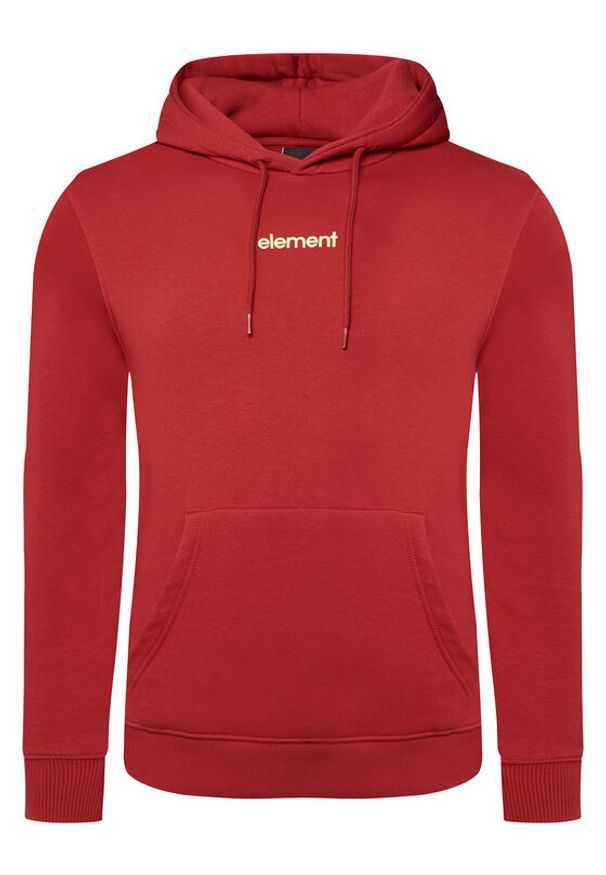 Element Bluza Lowcase BP PO ELYSF00296 Czerwony Regular Fit. Kolor: czerwony. Materiał: bawełna