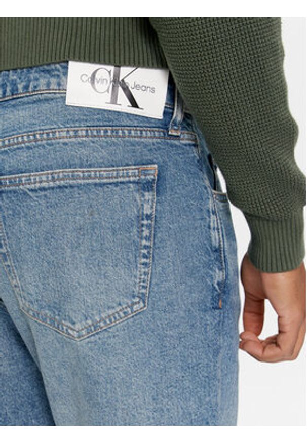 Calvin Klein Jeans Jeansy Regular Taper J30J324556 Niebieski Regular Fit. Kolor: niebieski