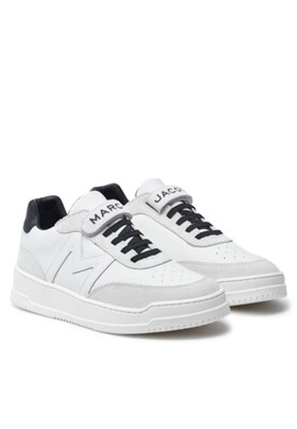 MARC JACOBS - Marc Jacobs Sneakersy W60382 S Écru. Materiał: skóra