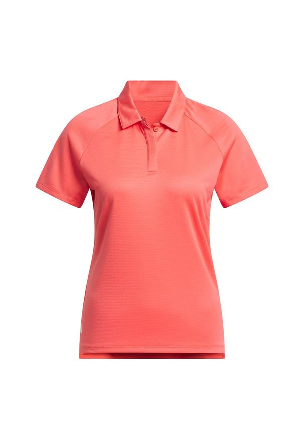 Adidas - Koszulka Women's Ultimate365 HEAT.RDY Polo. Typ kołnierza: polo. Kolor: czerwony. Materiał: materiał. Styl: sportowy