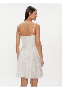 Rinascimento Sukienka koktajlowa CFC0117811003 Écru A-Line Fit. Materiał: syntetyk. Styl: wizytowy #5