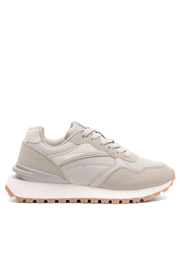 Sprandi Sneakersy RETRO STAR WP40-22744C Szary. Kolor: szary. Materiał: materiał