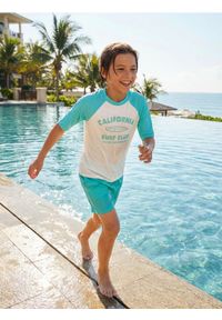 Sinsay - Koszulka plażowa UPF 50 z krótkim rękawem - zielony. Kolor: zielony. Długość: krótkie #1