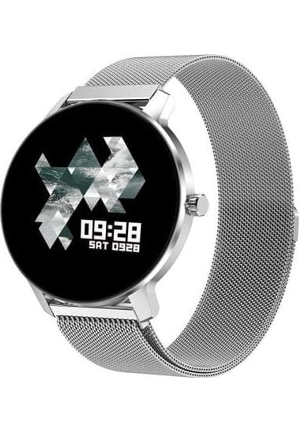 Smartwatch Bemi Ari Srebrny. Rodzaj zegarka: smartwatch. Kolor: srebrny