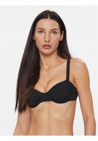 Seafolly Góra od bikini S. Collective 31470-942 Czarny. Kolor: czarny. Materiał: syntetyk