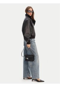 Patrizia Pepe Torebka 8B0328/czL162 Czarny. Kolor: czarny. Materiał: skórzane #1